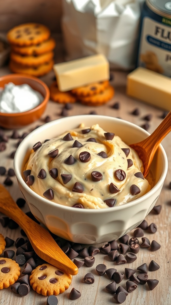 Classic Edible Cookie Dough Recipe For 8 Servings